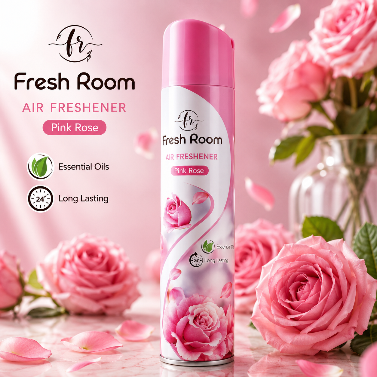 Fresh Room osvježivač zraka 300 ml Ruža
