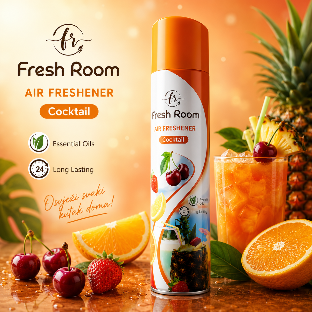 Fresh Room osvježivač zraka 300 ml Cocktail