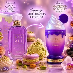 Macroon de Minuit – imitacija KAYALI Yum Pistachio Gelato 33