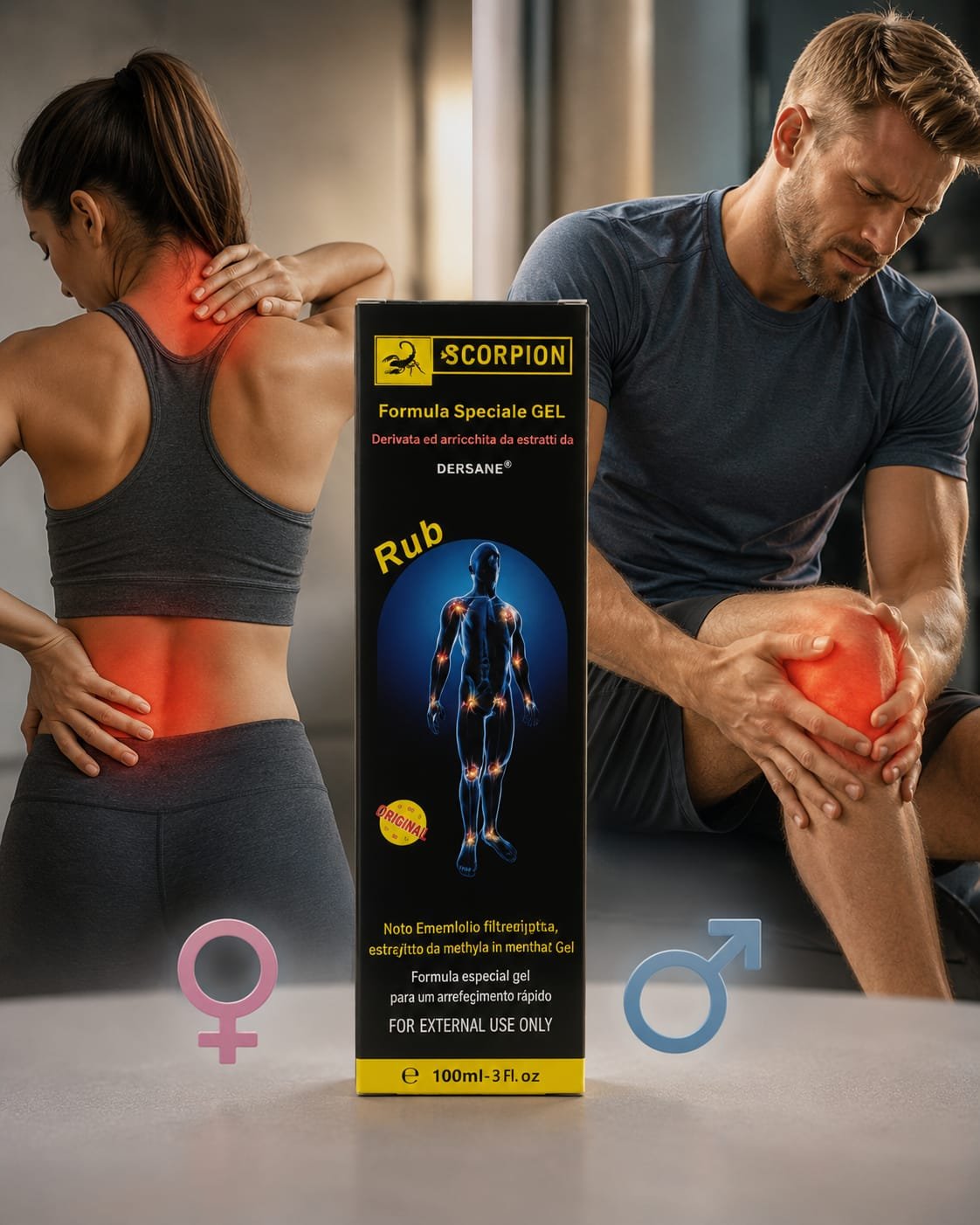 Scorpion gel protiv bolova u zglobovima